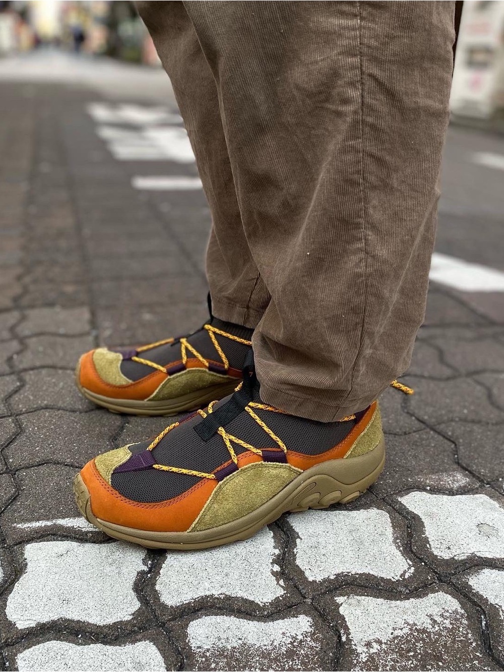 Merrell Jungle Moc Explorer-Black beige brown green purple Hiking-Mens Size 8